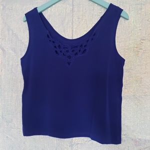 NATORI Dressy Dark Blue Blouse